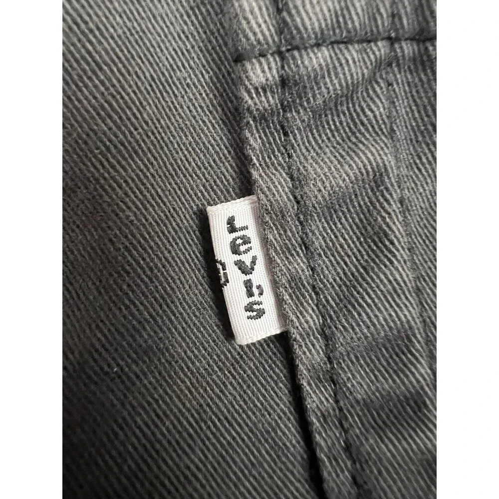 Levi's 514‎ Men's Jeans 38x32 Grey Cotton Straight Leg Jeans Modern Casual